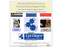 Tablet Screenshot of epi-digm.com